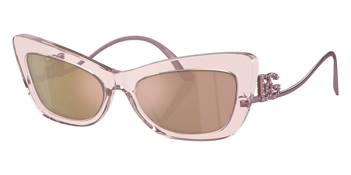 DOLCE & GABBANA SUNGLASSES - DG4467B 31486X 55 - Transparent Rose/Rose
