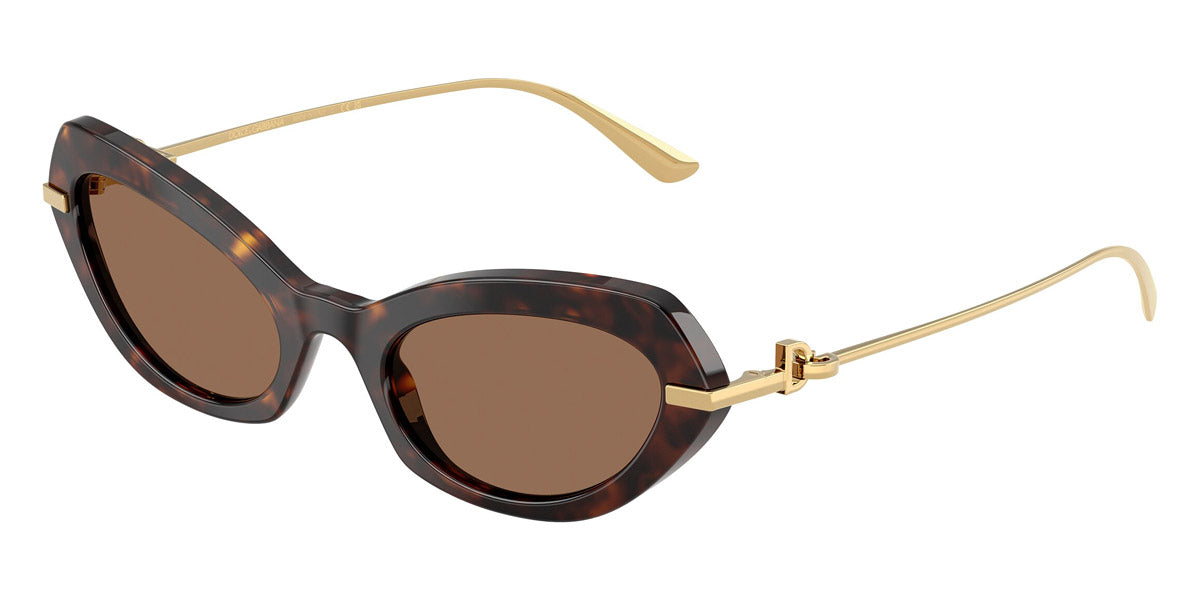 DOLCE & GABBANA SUNGLASSES - DG4473 502/73 52 - Havana/Gold