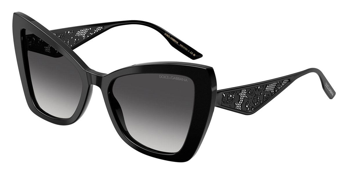 DOLCE & GABBANA SUNGLASSES - DG4489 501/8G 55 - Black