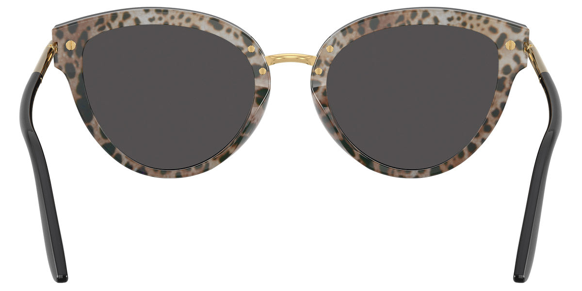DOLCE & GABBANA SUNGLASSES - DG4492 32998G 55 - Top Black on Leo/Gold