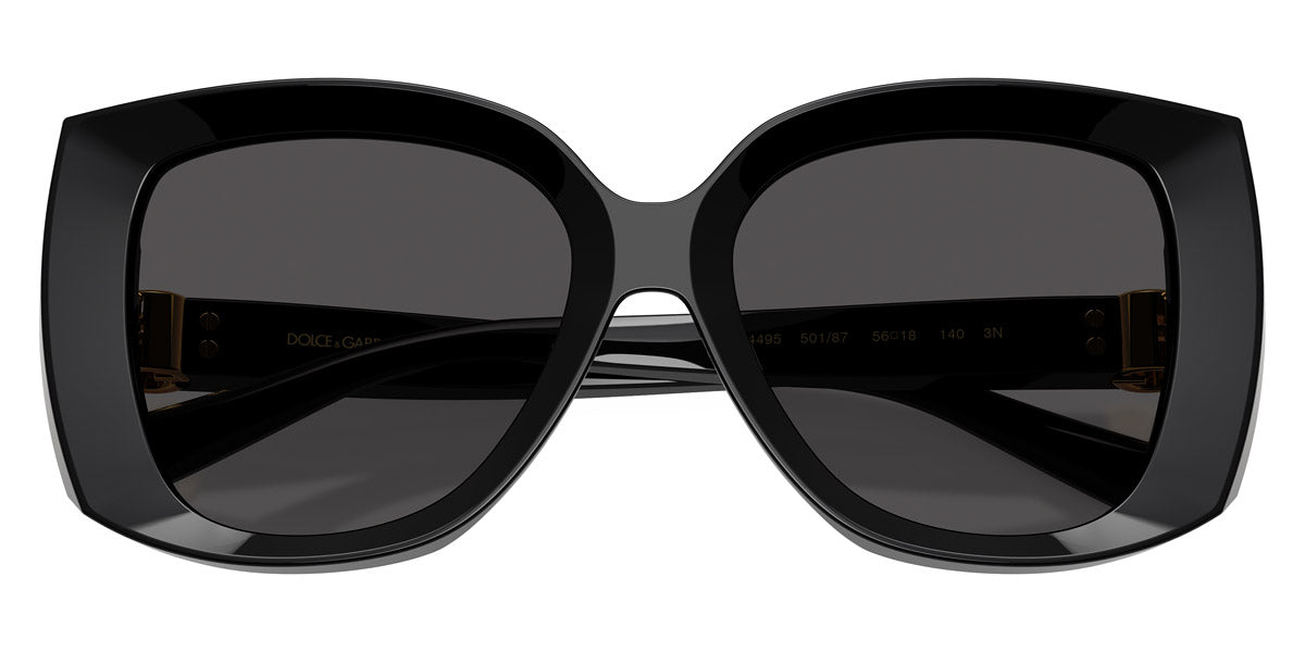 DOLCE & GABBANA SUNGLASSES - DG4495 501/87 56 - Black