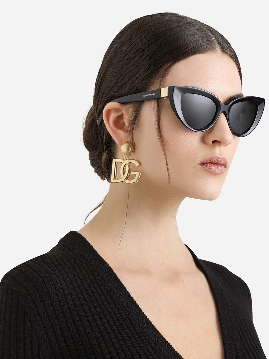 DOLCE & GABBANA SUNGLASSES - DG4497 501/87 52 - Black