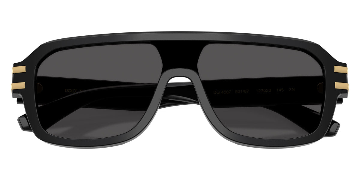DOLCE & GABBANA SUNGLASSES - DG4507 501/87 127 - Black