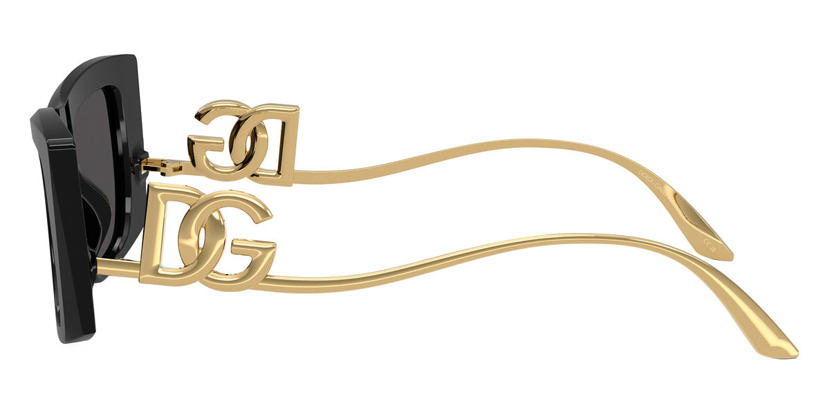 DOLCE & GABBANA SUNGLASSES - DG4510 501/87 51 - Black/Gold