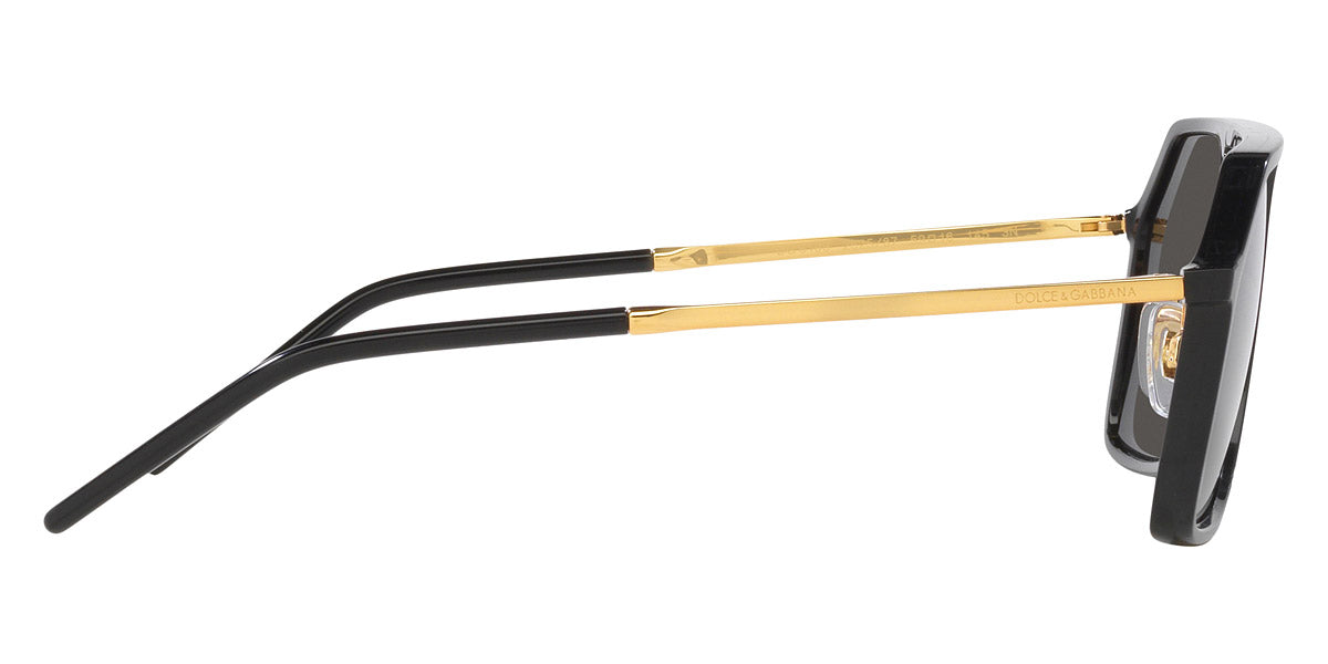 DOLCE & GABBANA SUNGLASSES - DG6196 252587 59 - Black/Gold