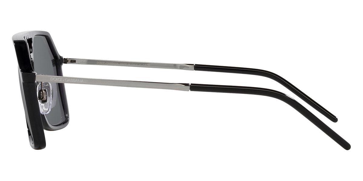 DOLCE & GABBANA SUNGLASSES - DG6196 501/6G 59 - Black/Gunmetal