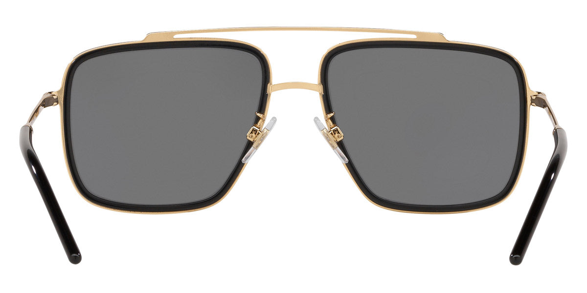 DOLCE & GABBANA SUNGLASSES - Madison DG2220 02/81 57 - Gold/Black