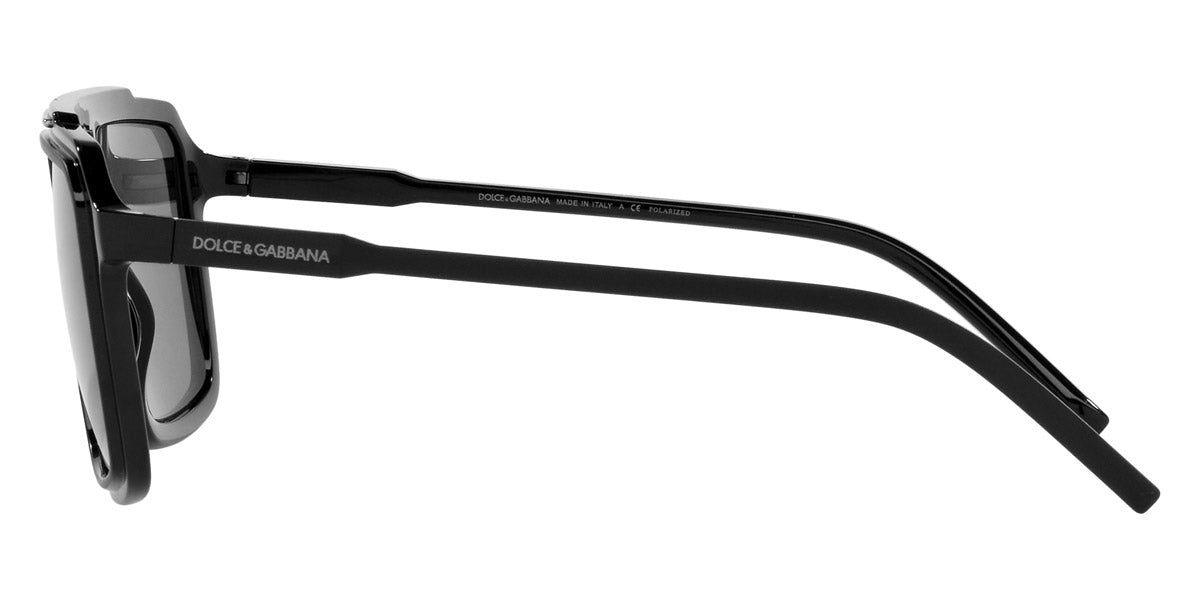 DOLCE & GABBANA SUNGLASSES - New Less is Chic DG6147 501/81 57 - Black