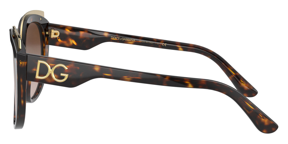 DOLCE & GABBANA SUNGLASSES - Print Family DG4383 502/13 54 - Havana