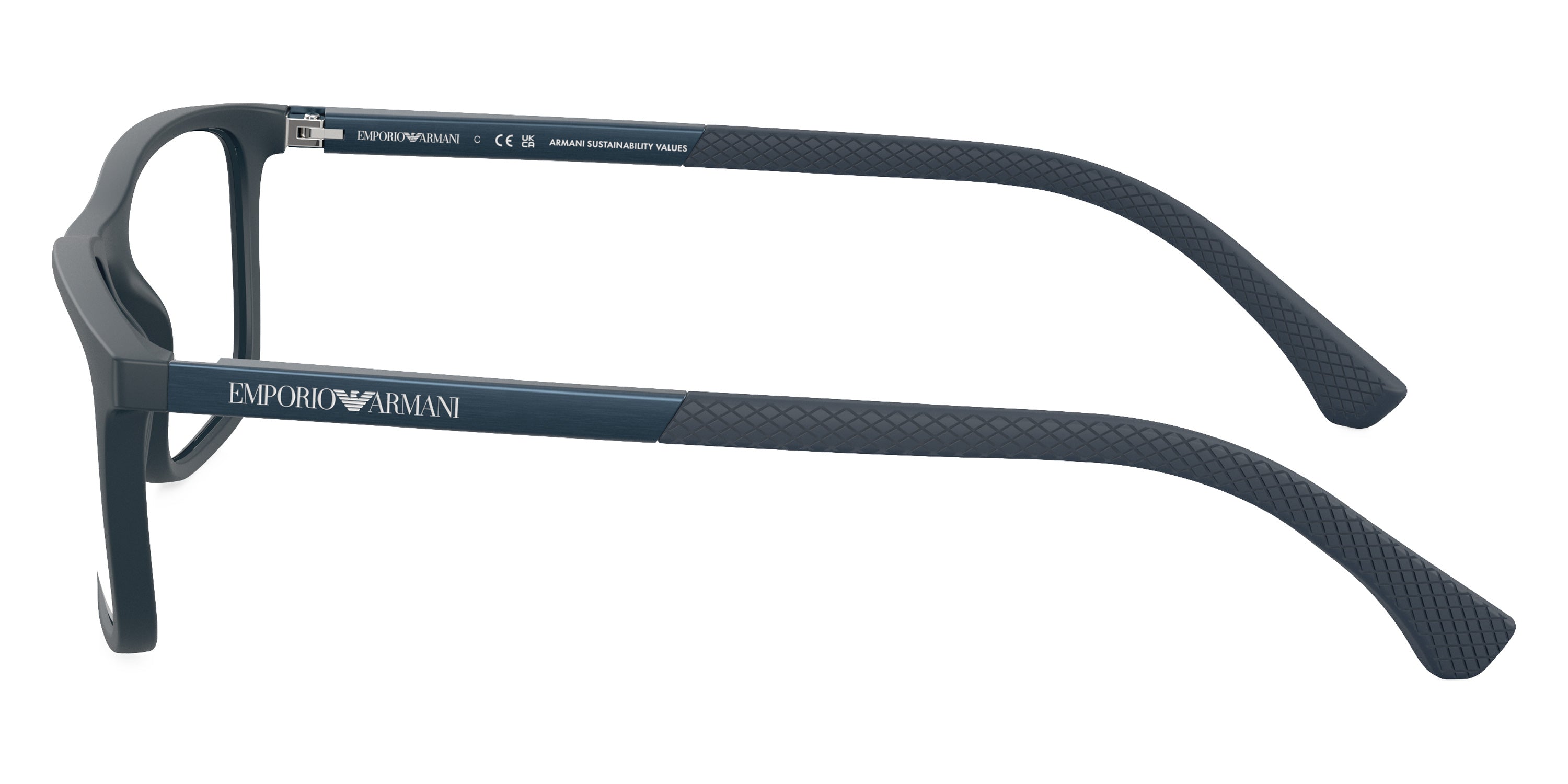 EMPORIO ARMANI EYEGLASSES - EA3069 6189 55 - Matte Blue