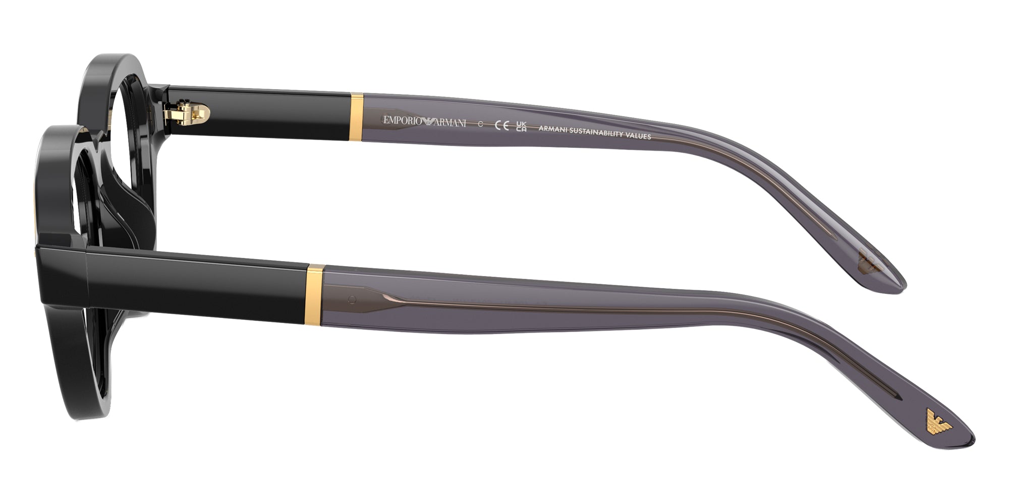 EMPORIO ARMANI EYEGLASSES - EA4264U 50171W 47 - Crystal/Cola/Lime