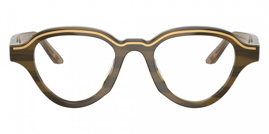 EMPORIO ARMANI™ EA4264U 63381W 47 - Brown on Striped Beige