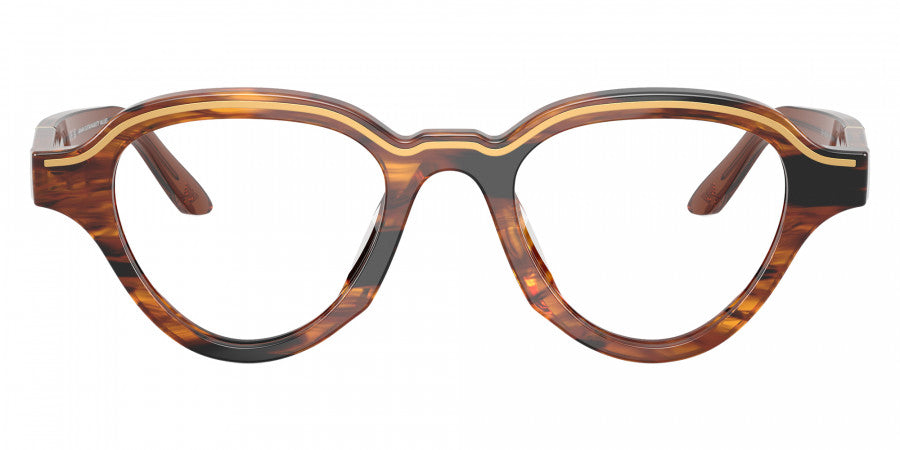 EMPORIO ARMANI™ EA4264U 63391W 47 - Striped Dark Brown