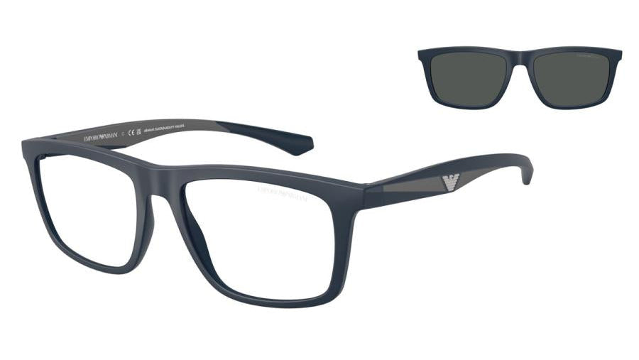 EMPORIO ARMANI CLIP-ON EYEGLASSES - EA4235F 61851W 55
