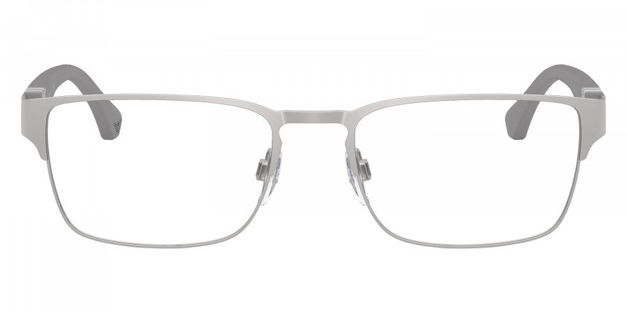 EMPORIO ARMANI EYEGLASSES - EA1027 3036 57 - Matte Silver/Matte Gray