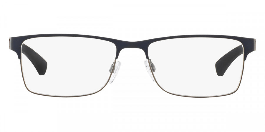 EMPORIO ARMANI EYEGLASSES - EA1052 3155 55 - Rubber Blue & Gunmetal