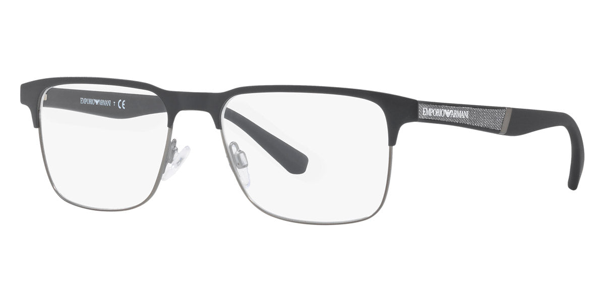 EMPORIO ARMANI EYEGLASSES - EA1061 3001 55 - Matte Black & Gunmetal