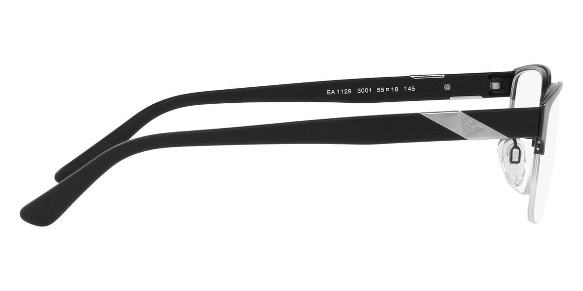 EMPORIO ARMANI EYEGLASSES - EA1129 3001 55 - Matte Black