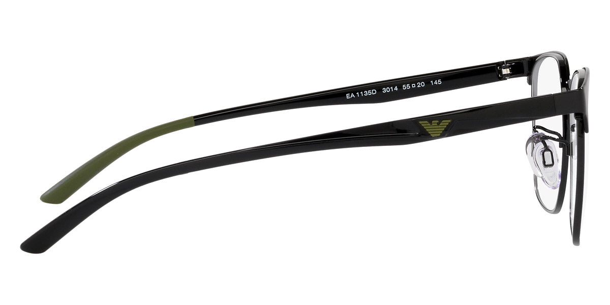 EMPORIO ARMANI EYEGLASSES - EA1135D 3014 55 - Shiny Black/Green