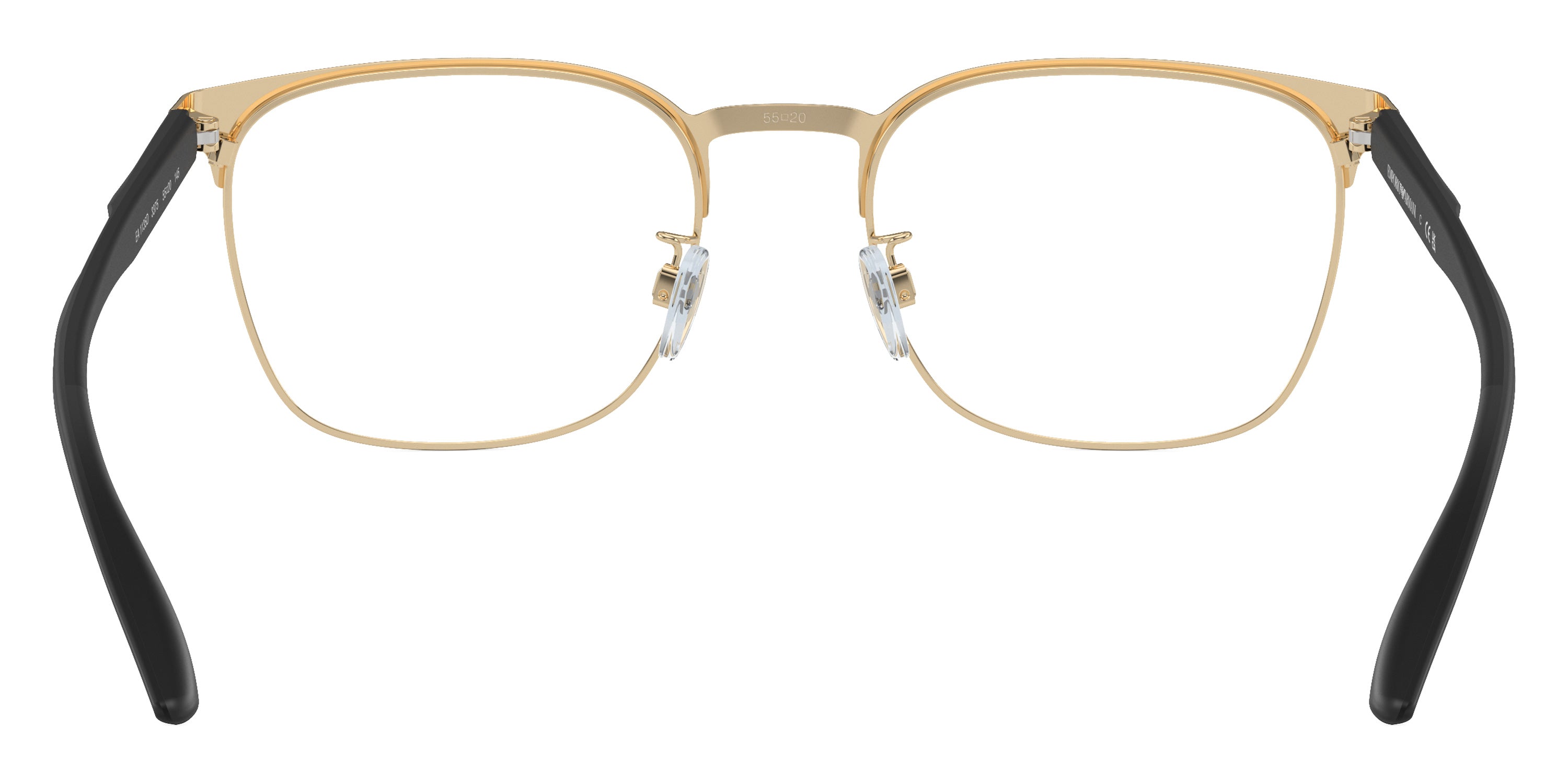 EMPORIO ARMANI EYEGLASSES - EA1135D 3375 55 - Matte Black/Pale Gold