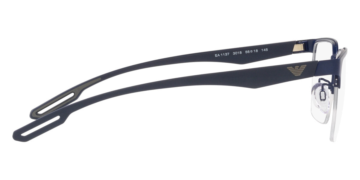 EMPORIO ARMANI EYEGLASSES - EA1137 3018 54 - Matte Blue