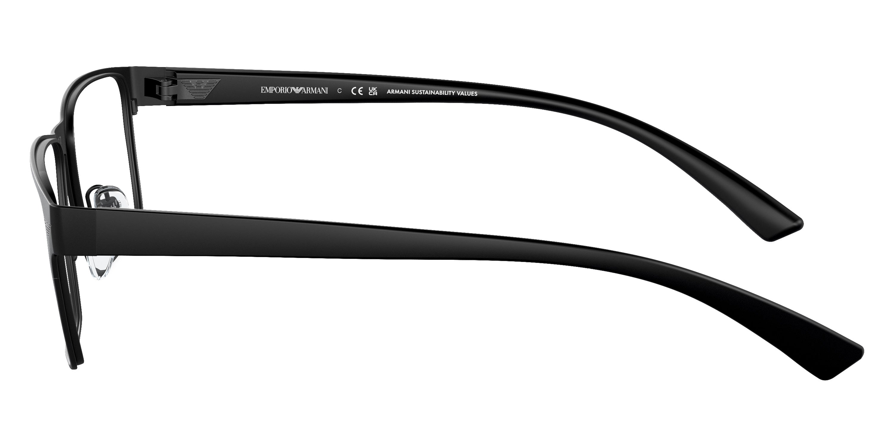 EMPORIO ARMANI EYEGLASSES - EA1157 3001 55 - Matte Black