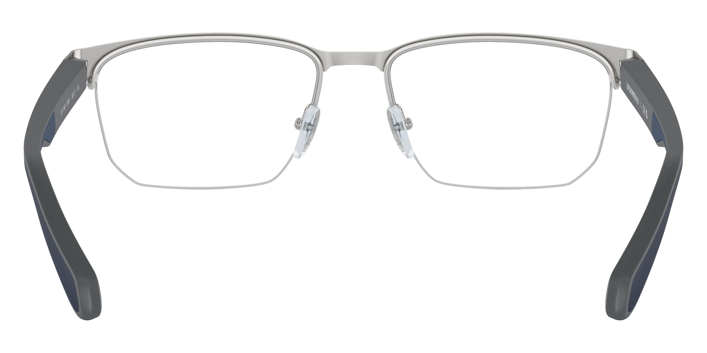 EMPORIO ARMANI EYEGLASSES - EA1162 3045 56 - Matte Silver/Navy Blue