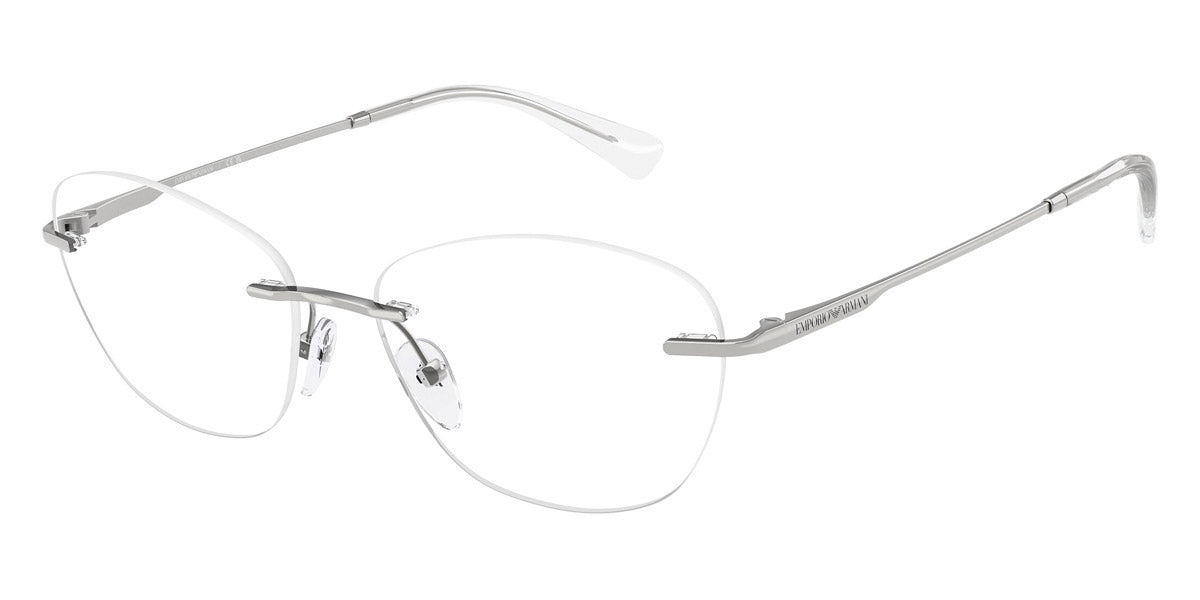 EMPORIO ARMANI EYEGLASSES - EA1167 3015 55 - Shiny Silver