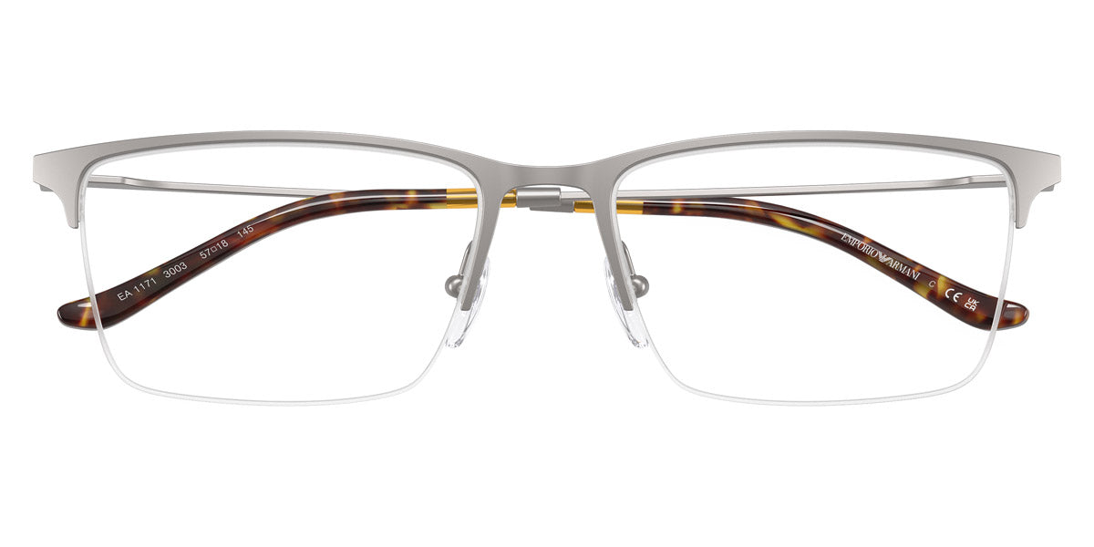 EMPORIO ARMANI EYEGLASSES - EA1171 3003 55 - Matte Gunmetal