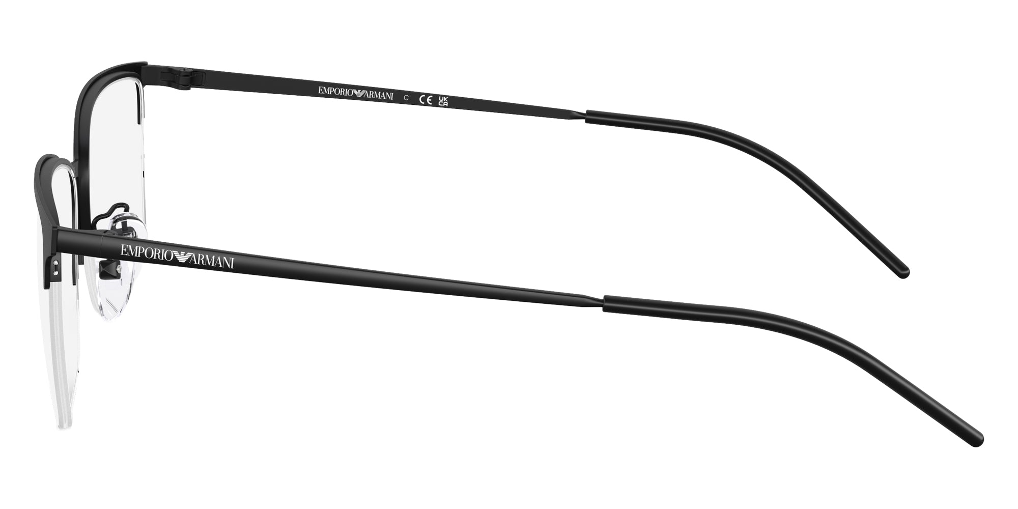 EMPORIO ARMANI EYEGLASSES - EA1179D 3001 56 - Matte Black