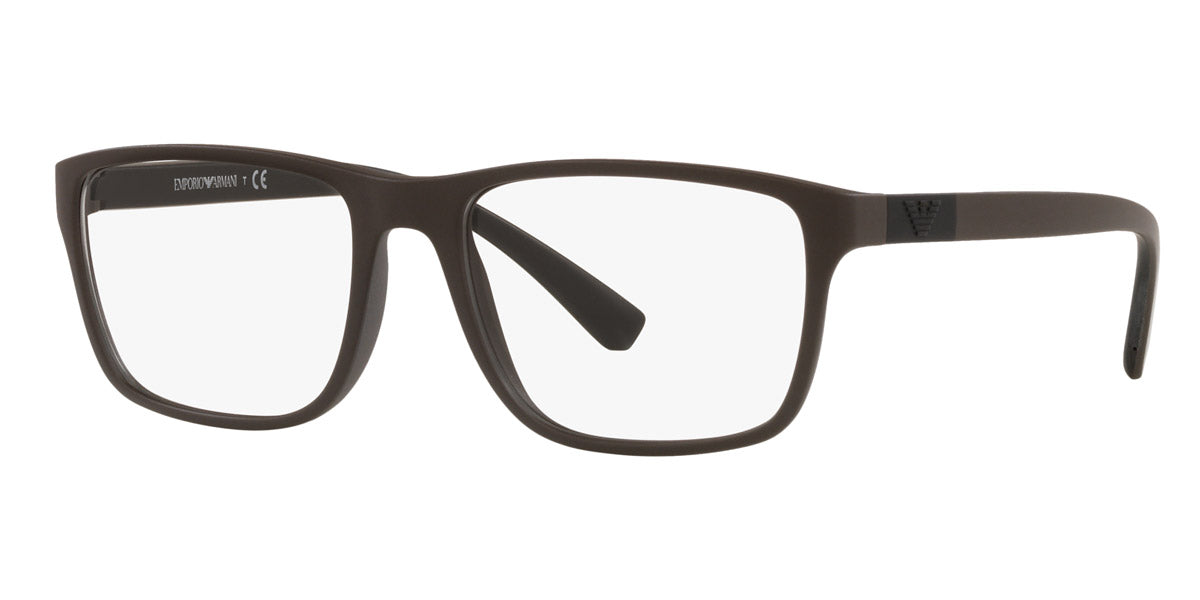 EMPORIO ARMANI EYEGLASSES - EA3091 5260 55 - Matte Brown
