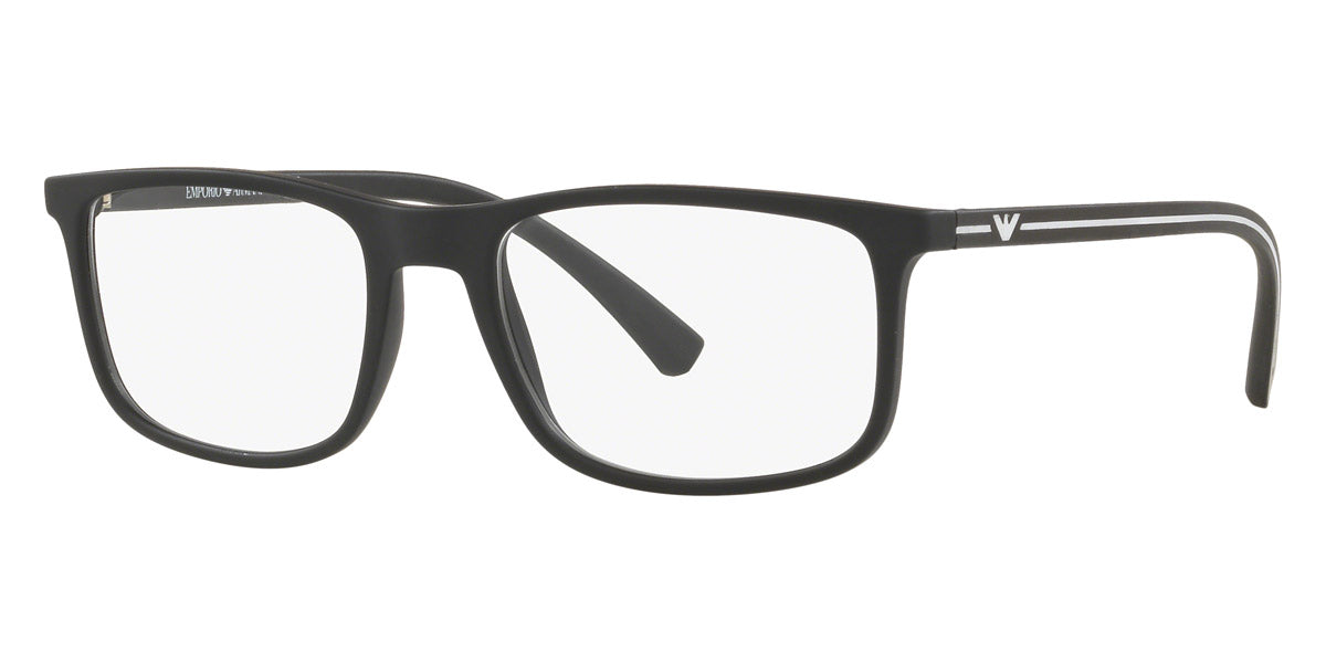 EMPORIO ARMANI EYEGLASSES - EA3135 5063 55 - Rubber Black