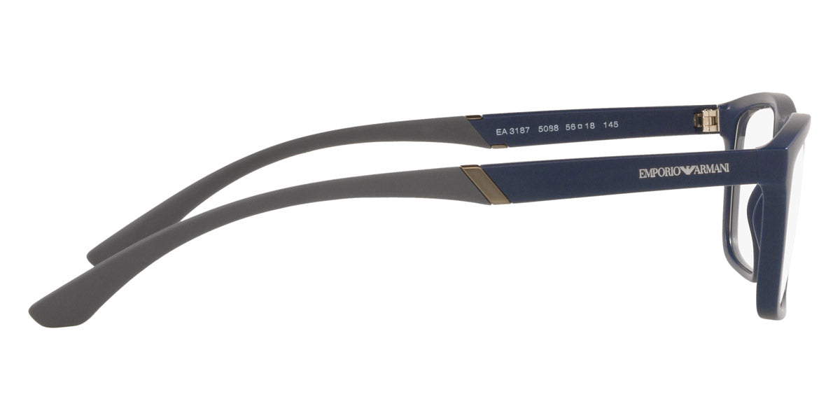 EMPORIO ARMANI EYEGLASSES - EA3187 5088 56 - Matte Blue