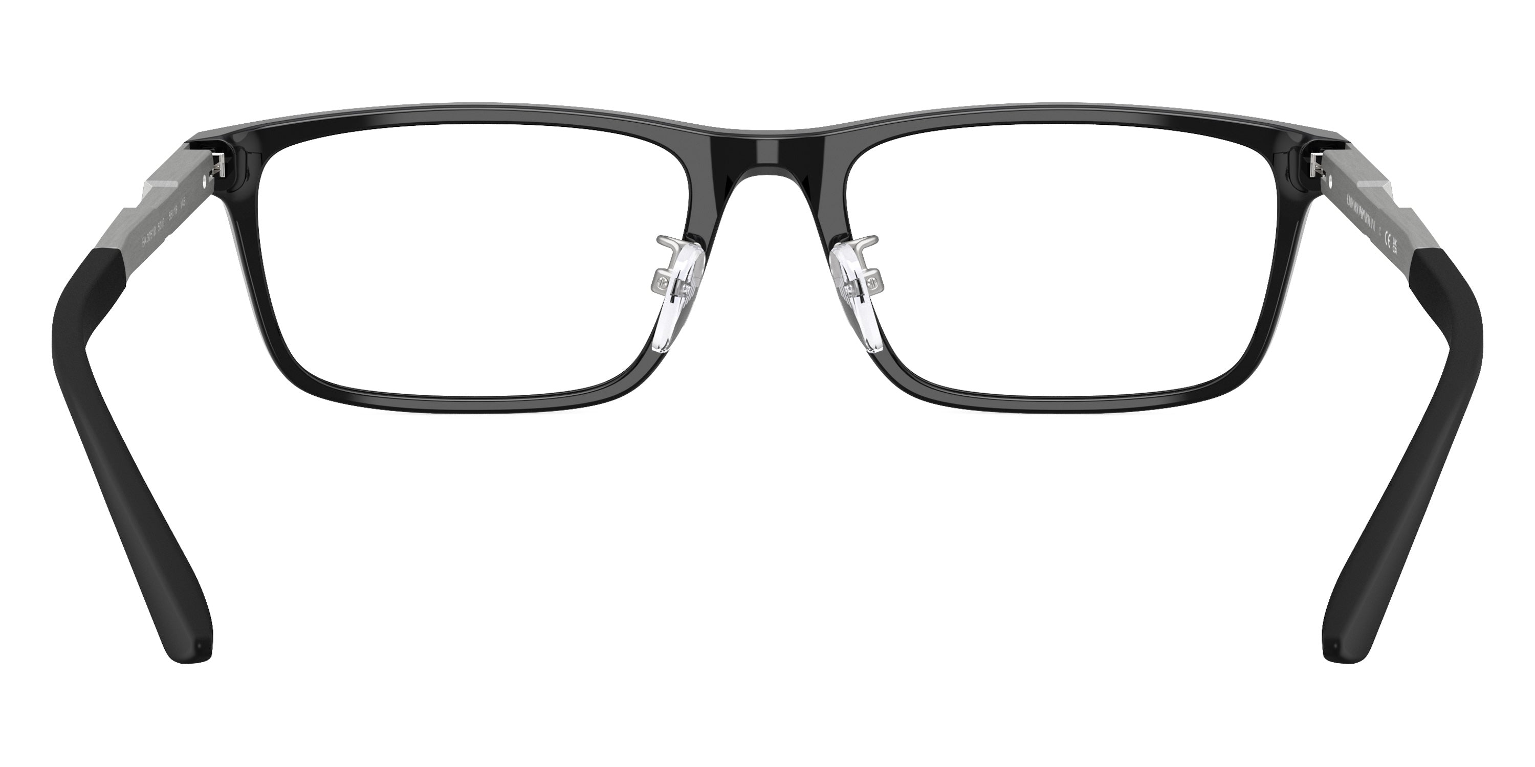 EMPORIO ARMANI EYEGLASSES - EA3251D 5017 55 - Shiny Black/Aluminium