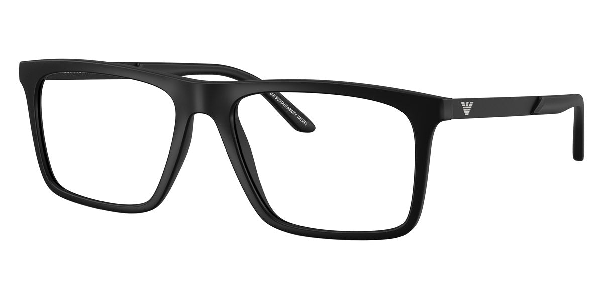 EMPORIO ARMANI EYEGLASSES - EA3253 5001 53 - Matte Black