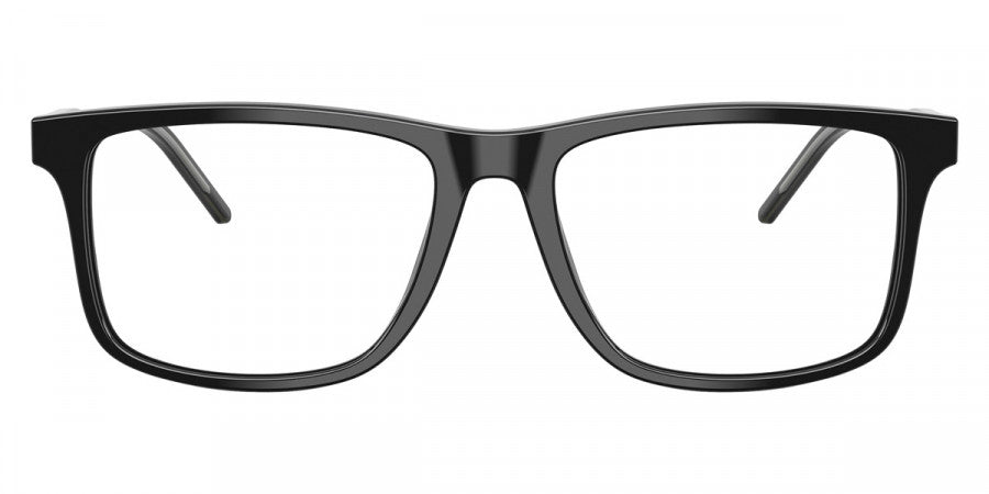 EMPORIO ARMANI EYEGLASSES - EA3257 5017 55 - Shiny Black/Transparent Gray