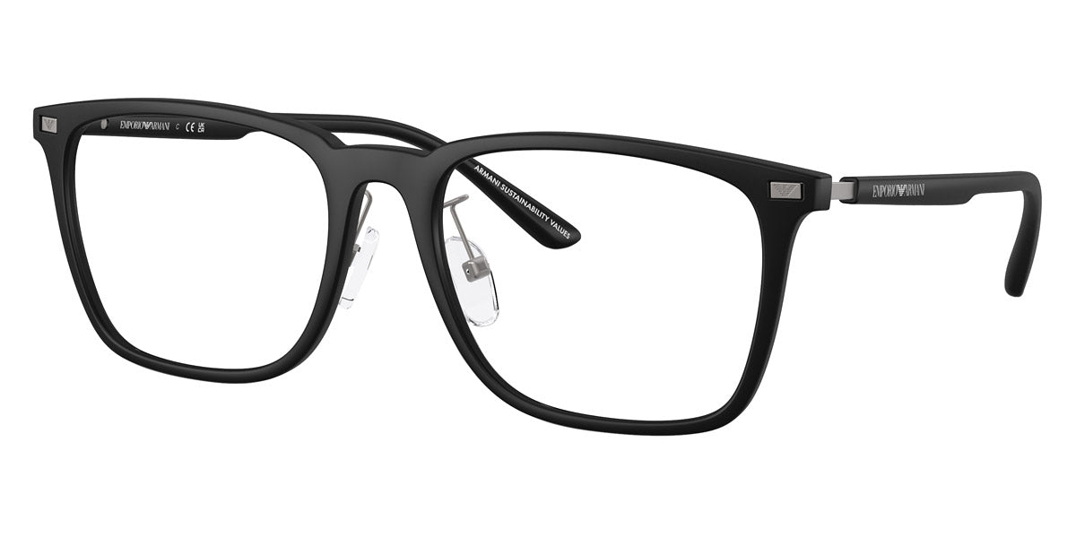 EMPORIO ARMANI EYEGLASSES - EA3263D 5001 55 - Matte Black