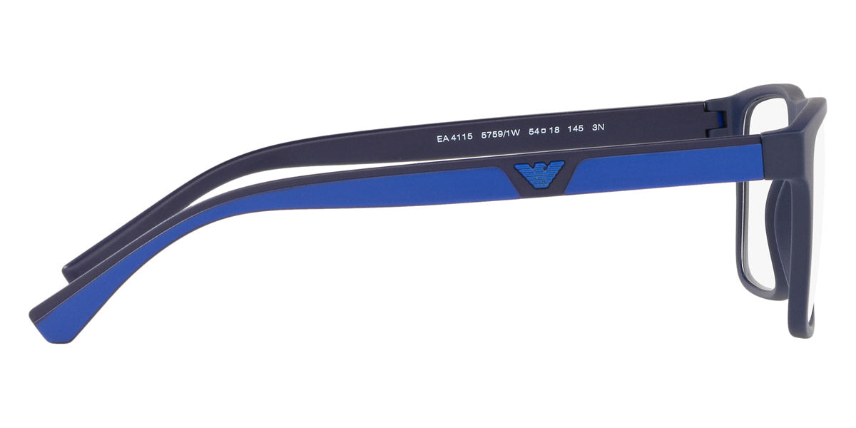 EMPORIO ARMANI EYEGLASSES - EA4115 57591W 54 - Matte Dark Blue
