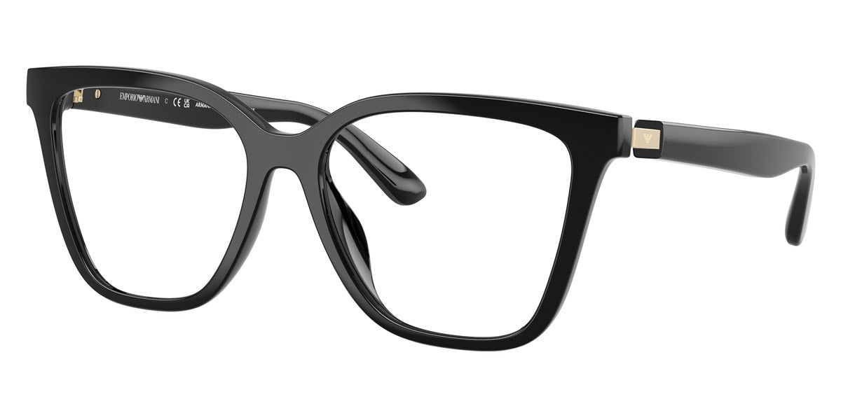 EMPORIO ARMANI EYEGLASSES - EA4254U 50171W 52 - Shiny Black