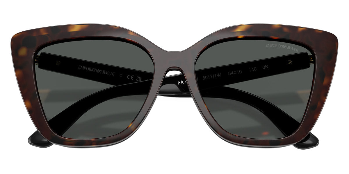 EMPORIO ARMANI EYEGLASSES - EA4254U 50171W 52 - Shiny Black