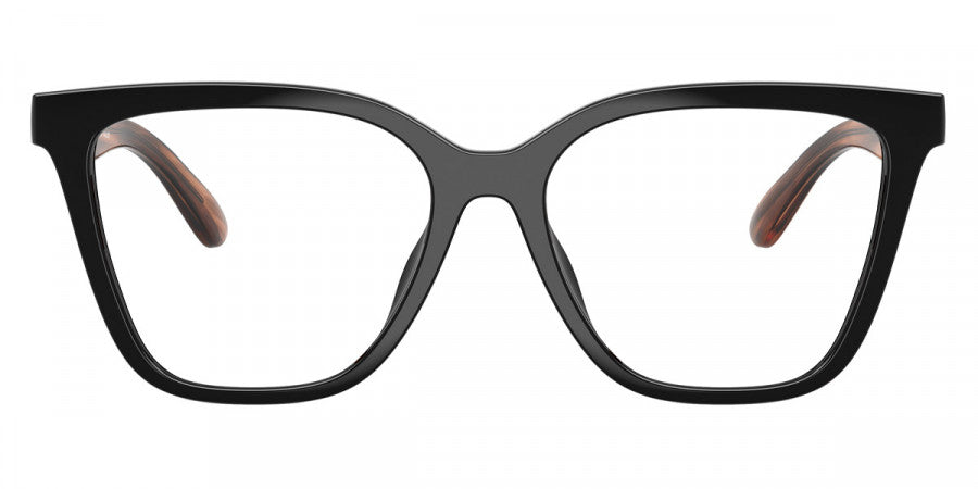 EMPORIO ARMANI EYEGLASSES - EA4254U 62661W 52 - Shiny Black/Shiny Striped Brown