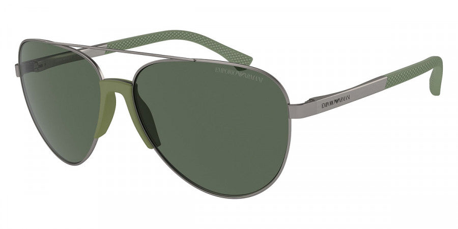 EMPORIO ARMANI SUNGLASSES - EA2059 300371 61 - Matte Gunmetal