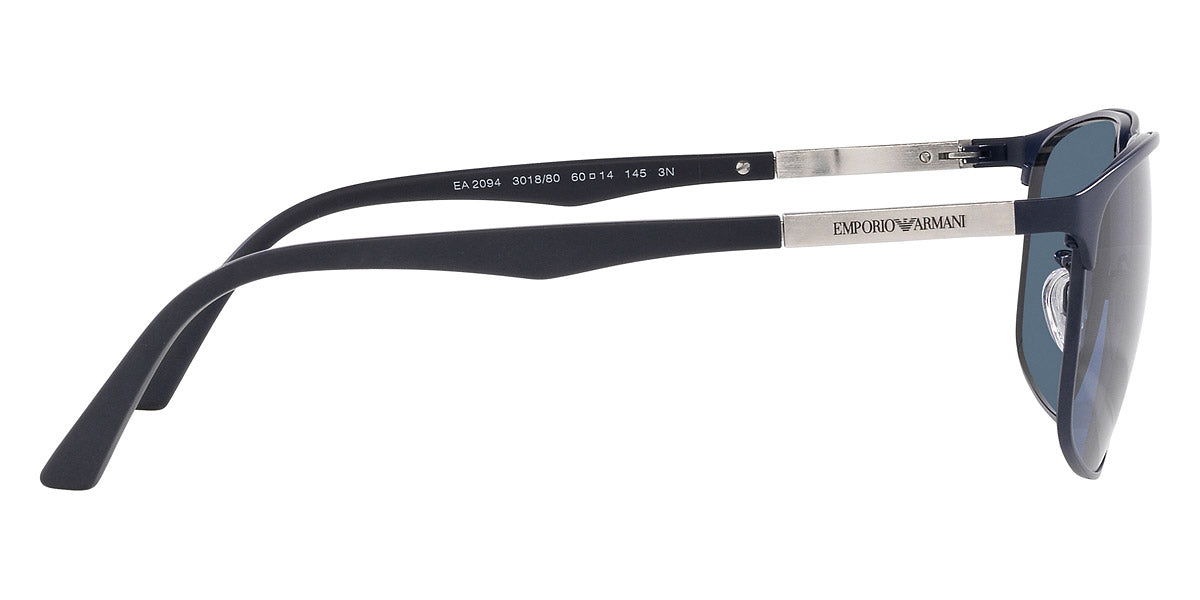 EMPORIO ARMANI SUNGLASSES - EA2094 301880 60 - Matte Blue and Aluminium