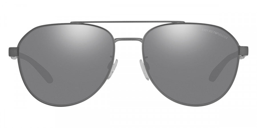 EMPORIO ARMANI SUNGLASSES - EA2129D 3003Z3 59 - Matte Gunmetal and Matte Gray/Black