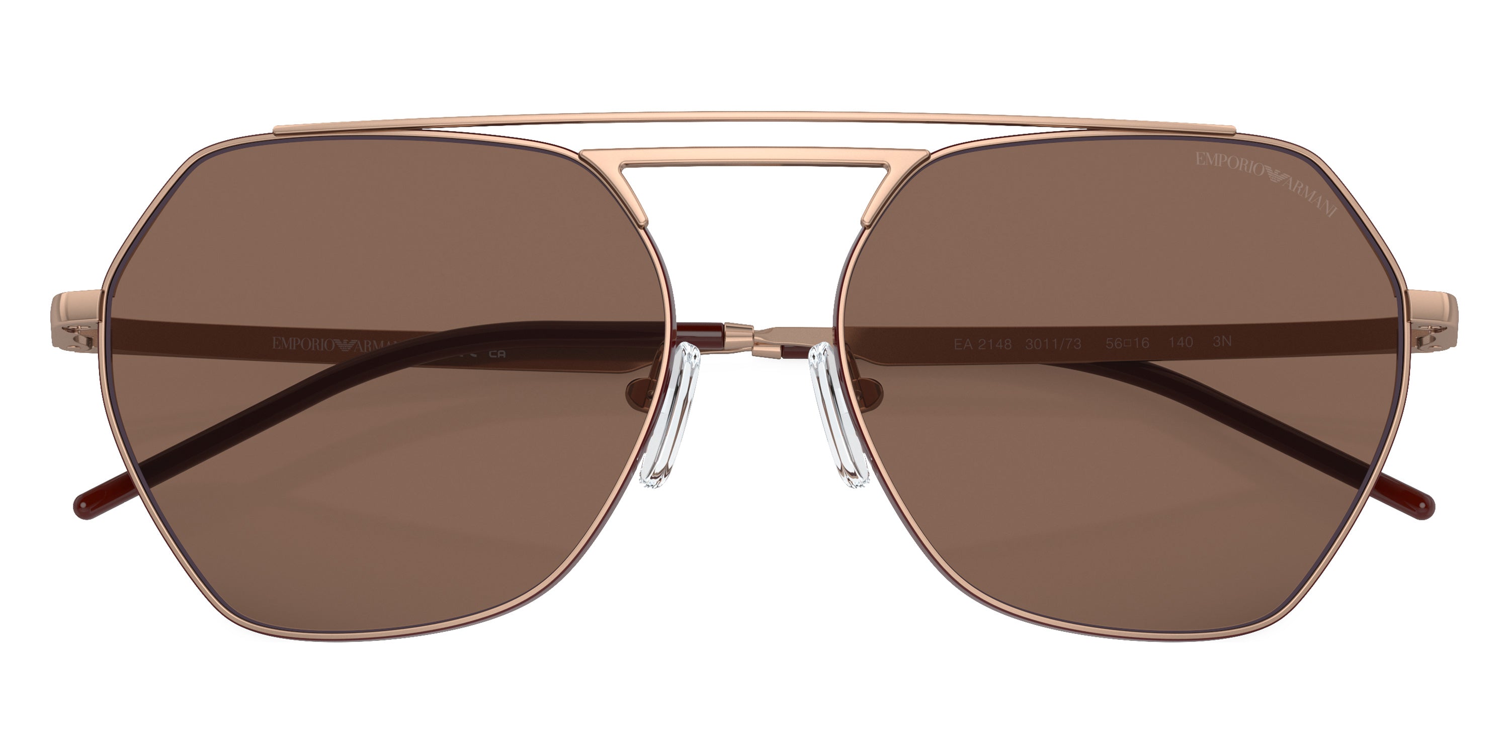 EMPORIO ARMANI SUNGLASSES - EA2148 301173 56 - Shiny Rose Gold