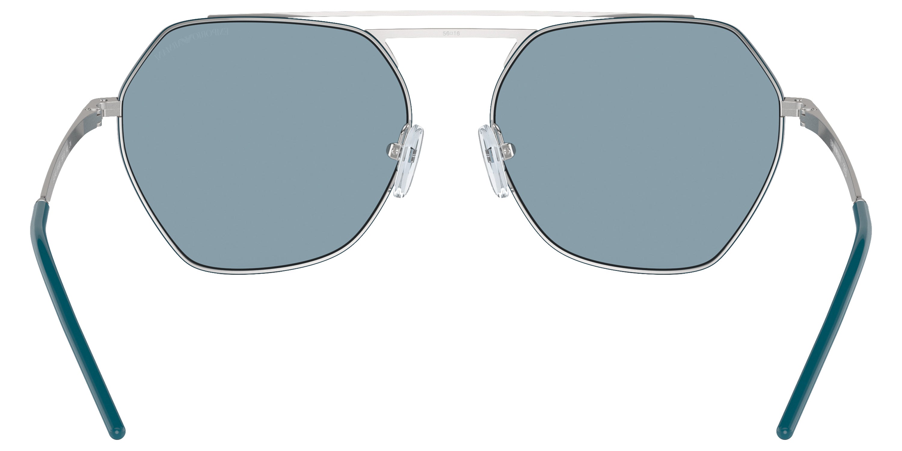 EMPORIO ARMANI SUNGLASSES - EA2148 301580 56 - Shiny Silver