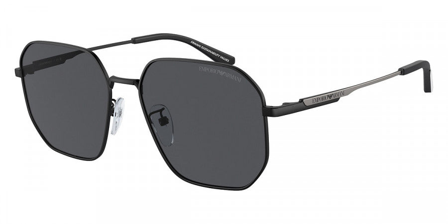 EMPORIO ARMANI SUNGLASSES - EA2154D 300187 57 - Matte Black/Gunmetal