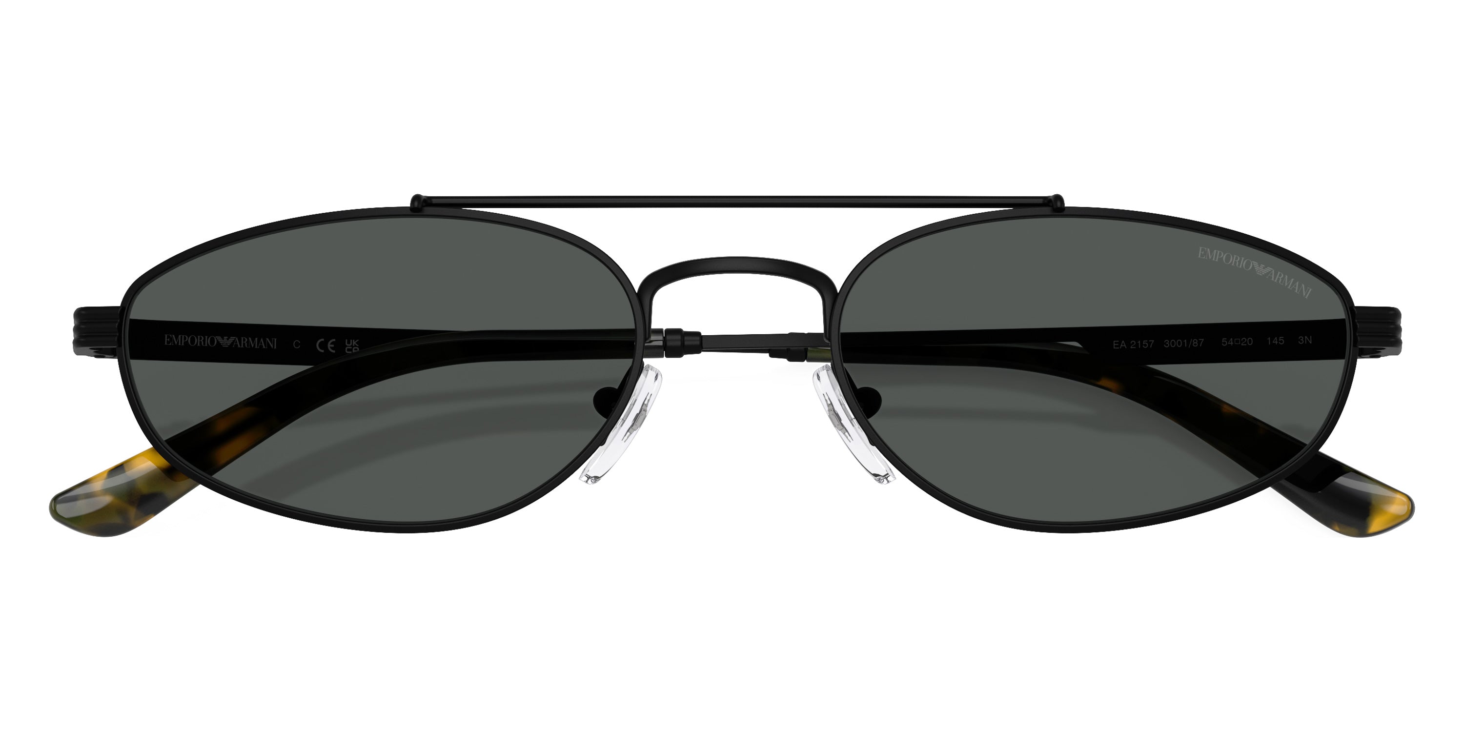 EMPORIO ARMANI SUNGLASSES - EA2157 300187 54 - Matte Black