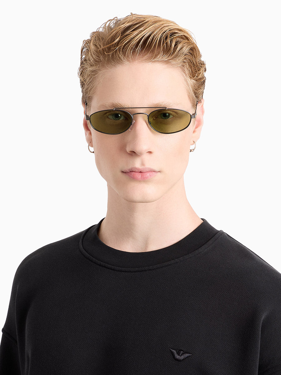 EMPORIO ARMANI SUNGLASSES - EA2157 300382 54 - Matte Gunmetal