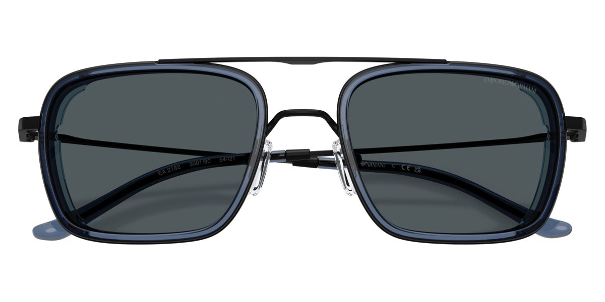 EMPORIO ARMANI SUNGLASSES - EA2162 300180 54 - Matte Black